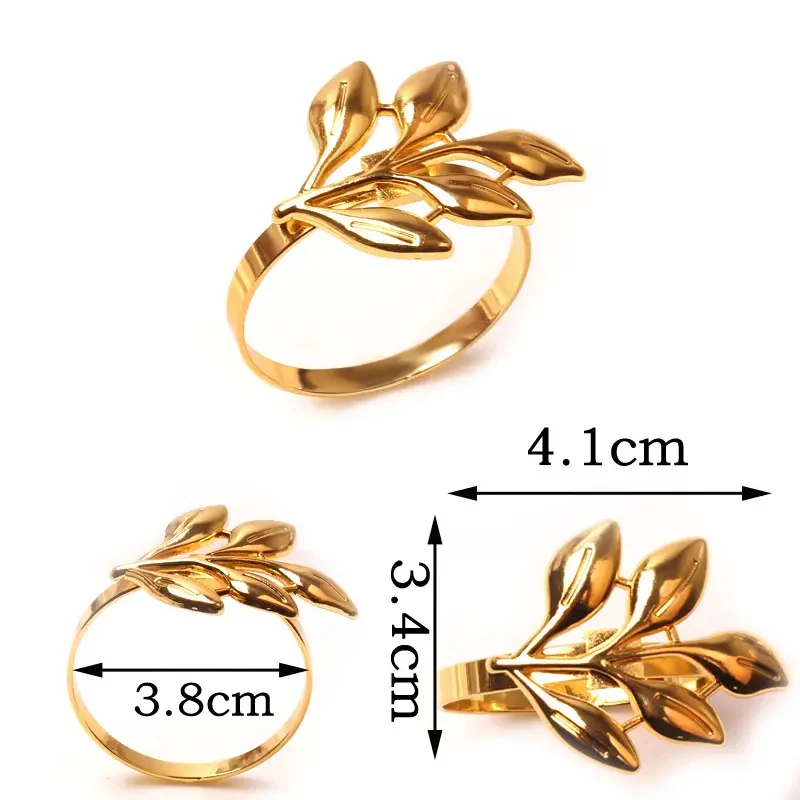 Napkin Holder Rings-Rowan Golden - Image 5