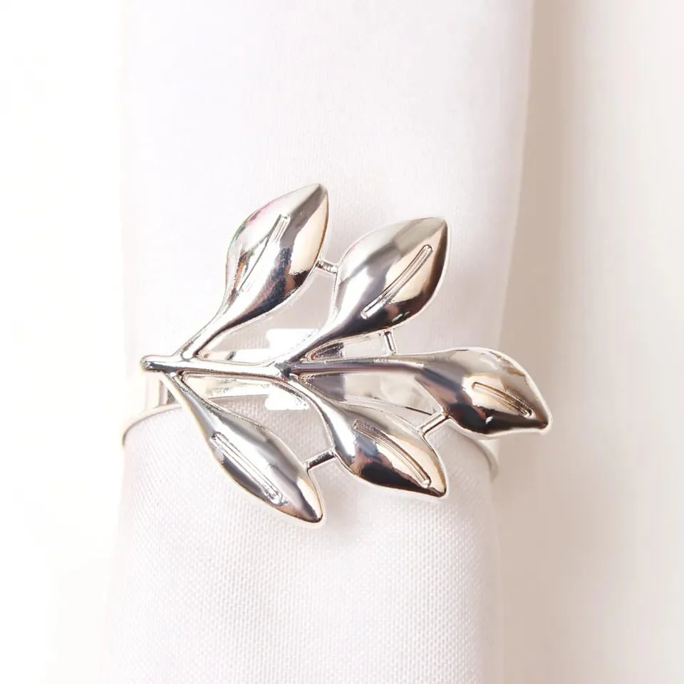 Napkin Holder Rings-Rowan Silver - Image 5
