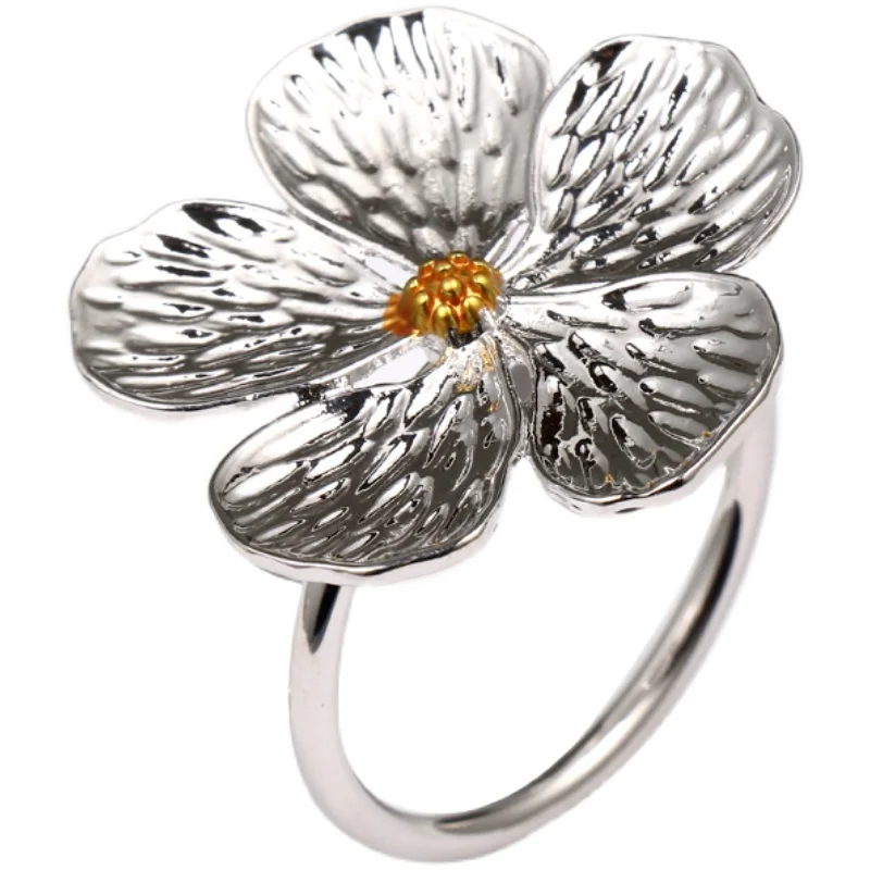 Napkin Holder Rings-Sliver Jasmin - Image 3