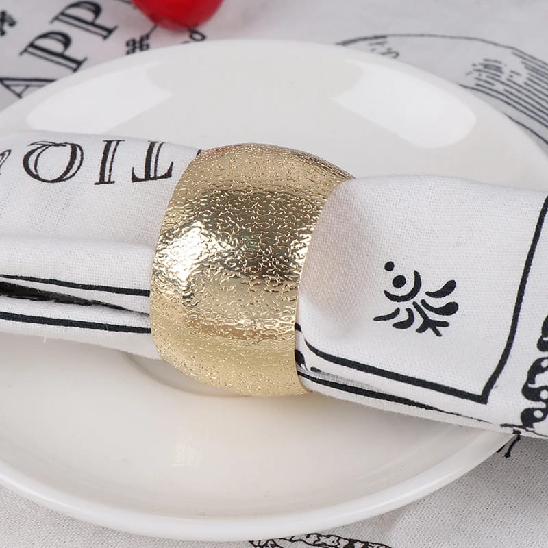 Napkin Holder Rings-Sliver Rings - Image 4