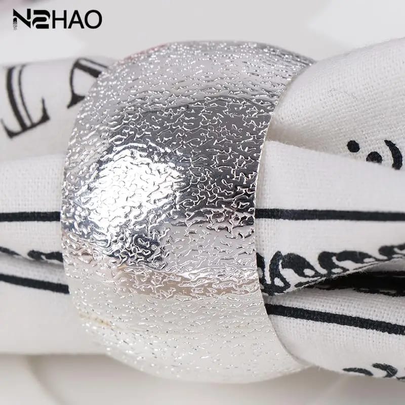 Napkin Holder Rings-Sliver Rings - Image 7