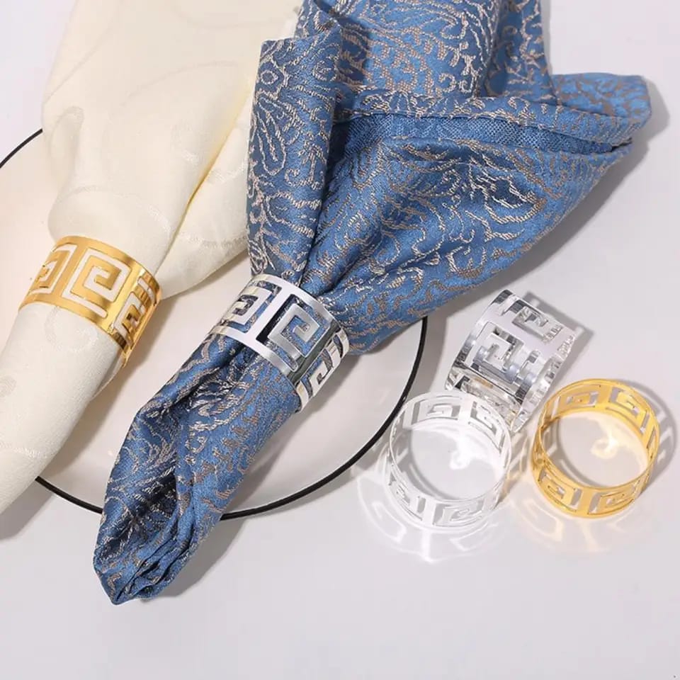 Napkin Holder Rings-Versace(Gold) - Image 12