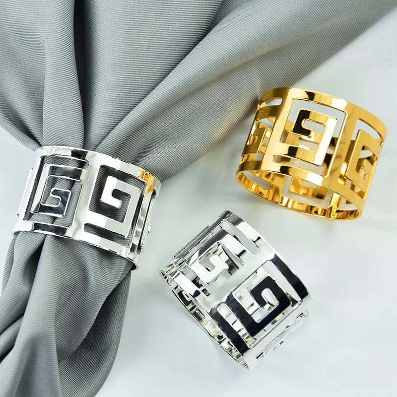 Napkin Holder Rings-Versace(Gold) - Image 9