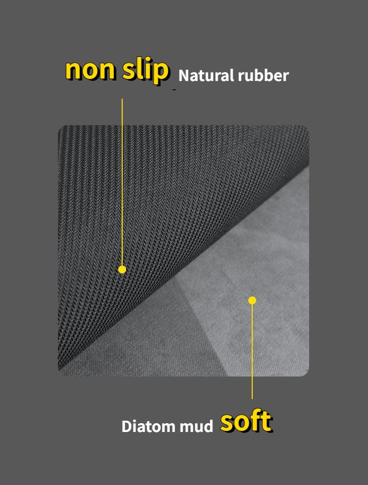 Non-Slip and Washable Rubber Kitchen Mat-(SA2553-12)5847 Circles - Image 5