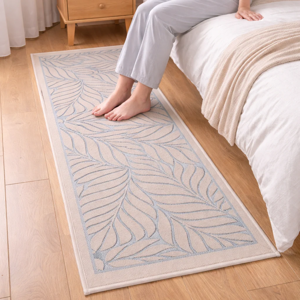 50*150 CM Non Slip Bedside Rug (SA2510-119)Beige
