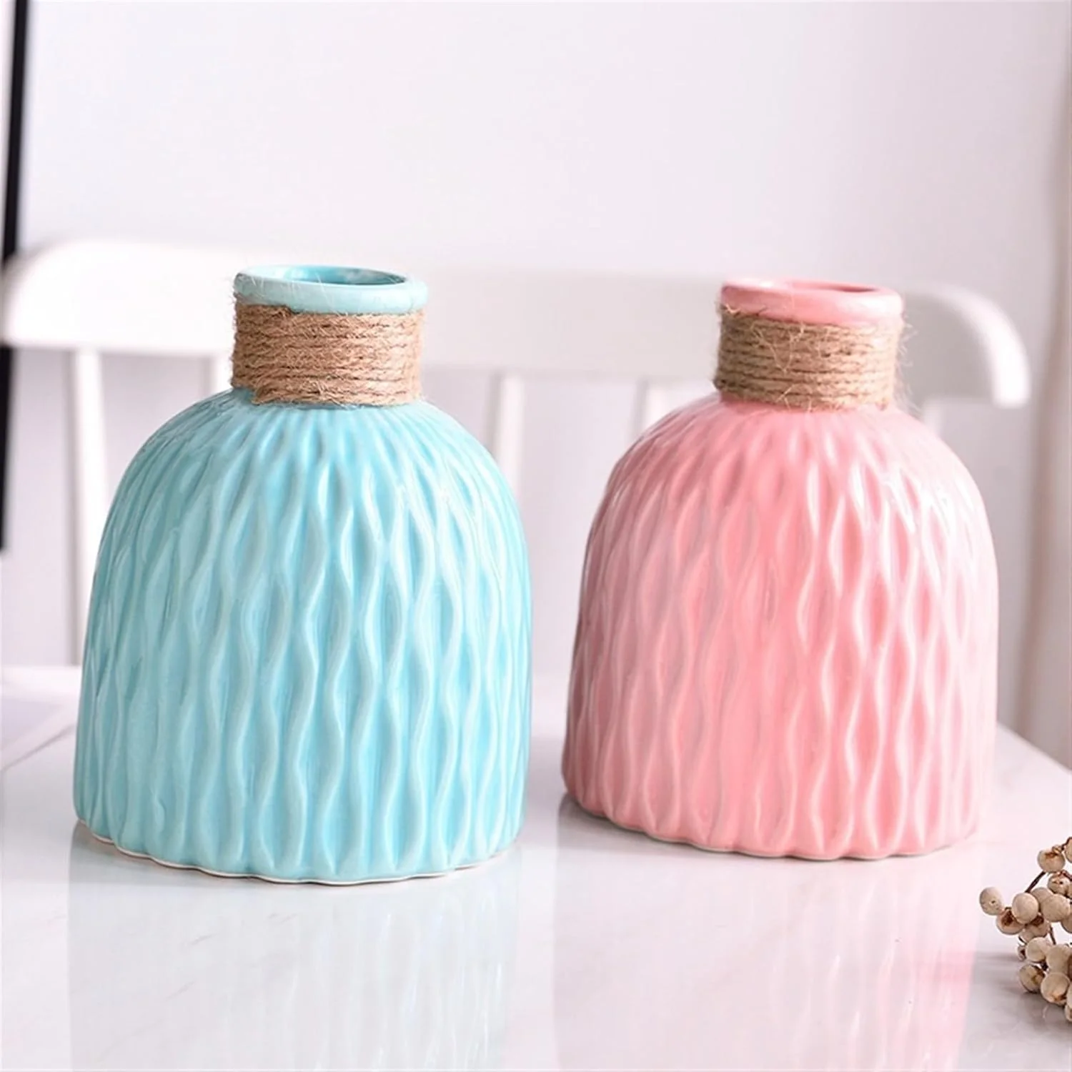2PCs Nordic Style Vase Container (SA2510-088) - Image 10