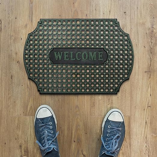 Outdoor Indoor Antislip Door Mat-SA2553-07(Green)