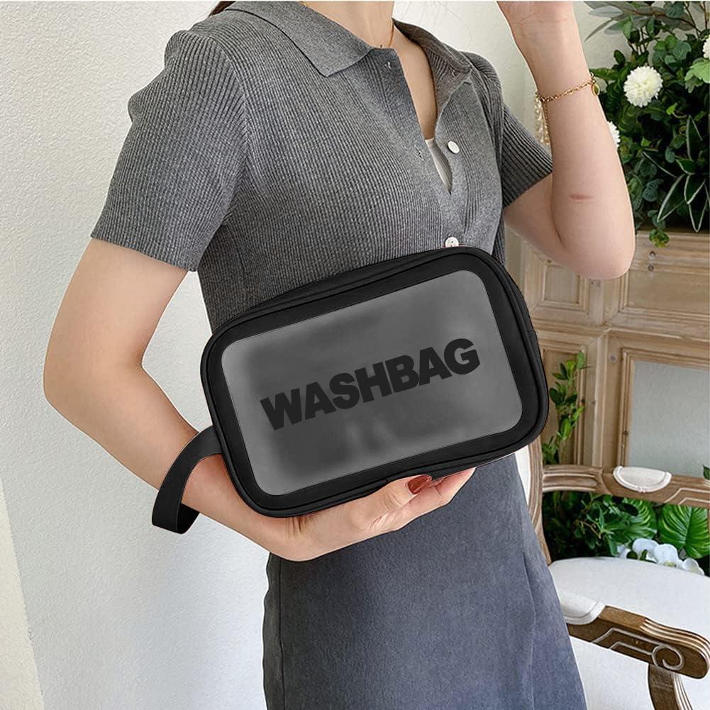 Portable Makeup Organizer Bag WASHBAG-Black 14627 Small(SA2405-120) - Image 2