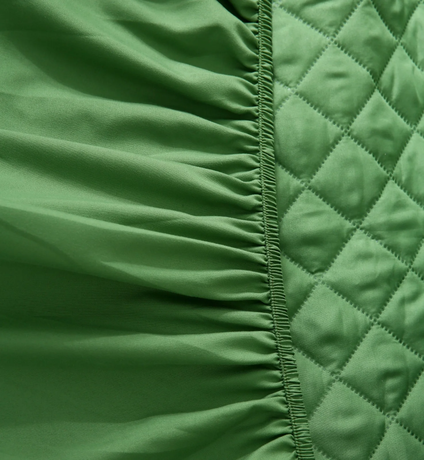 Quilted Waterproof Mattress Protector-Green - Image 10