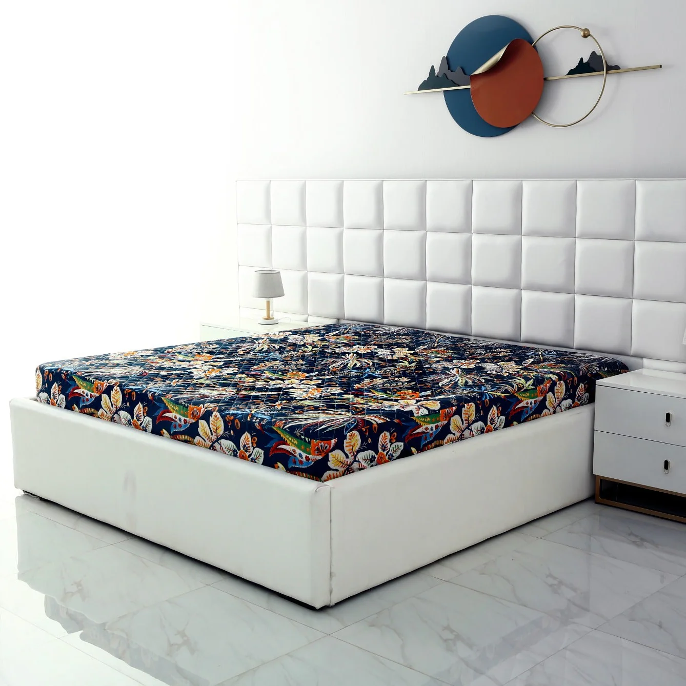 Quilted Waterproof Mattress Protector-Johana