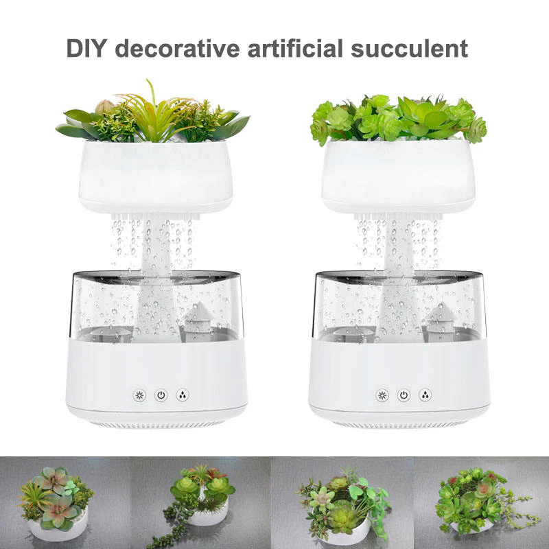 Rain Humidifier With 7 Colors Light-SA2411-61 - Image 6