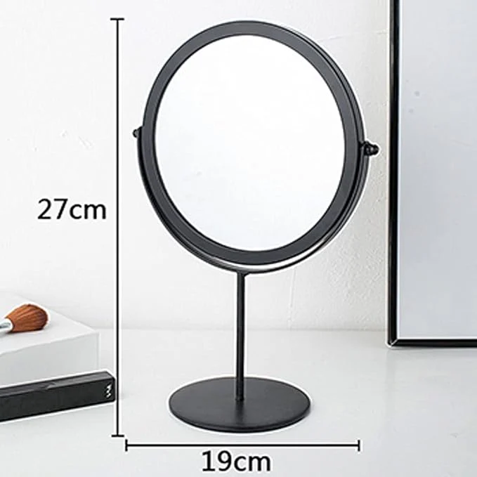Rotatable Black Vanity Mirror-(5508)Round(SA2405-160) - Image 11