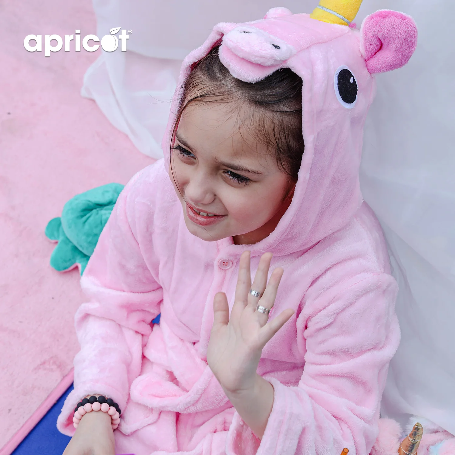 SA-29 Kids Plush Hooded Fleece- Sleep Wears - Image 3