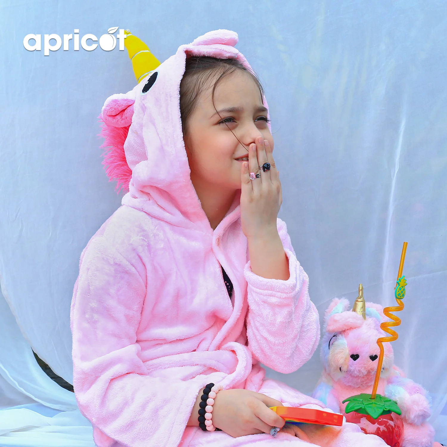SA-29 Kids Plush Hooded Fleece- Sleep Wears - Image 4