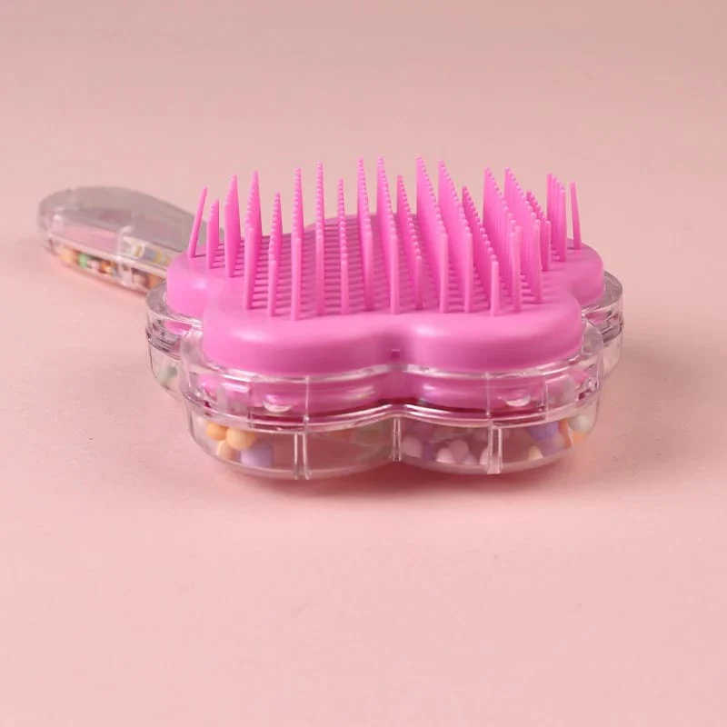 Shell Hair Brush with Handle - Image 10