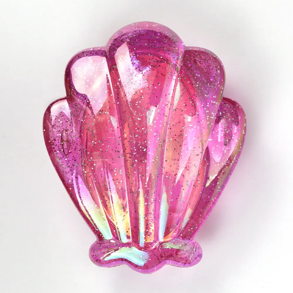 Shiny Shell Hair Brush-Mermaid Shell - Image 14