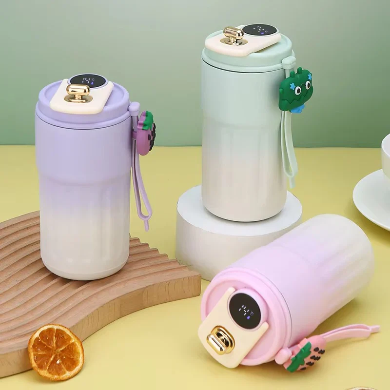 Smart Coffee Thermos With Temperature Display (SA2510-154)Lilac - Image 5