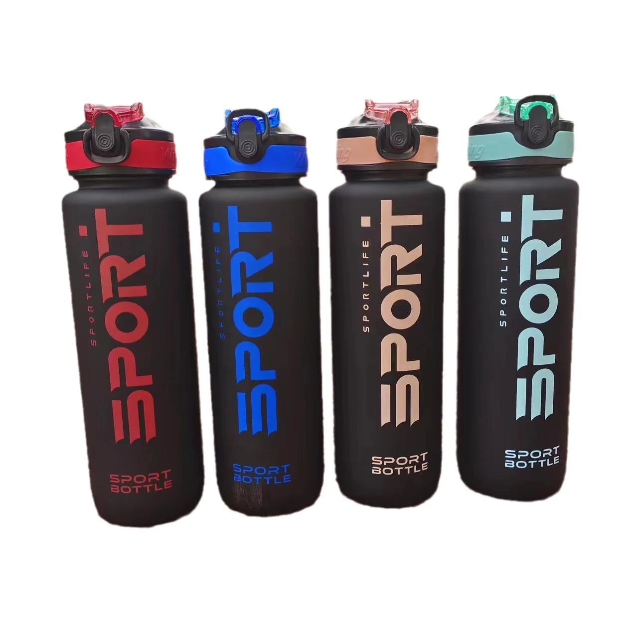 Sports Water bottle with Time Marker-SA2408-220 - Image 2