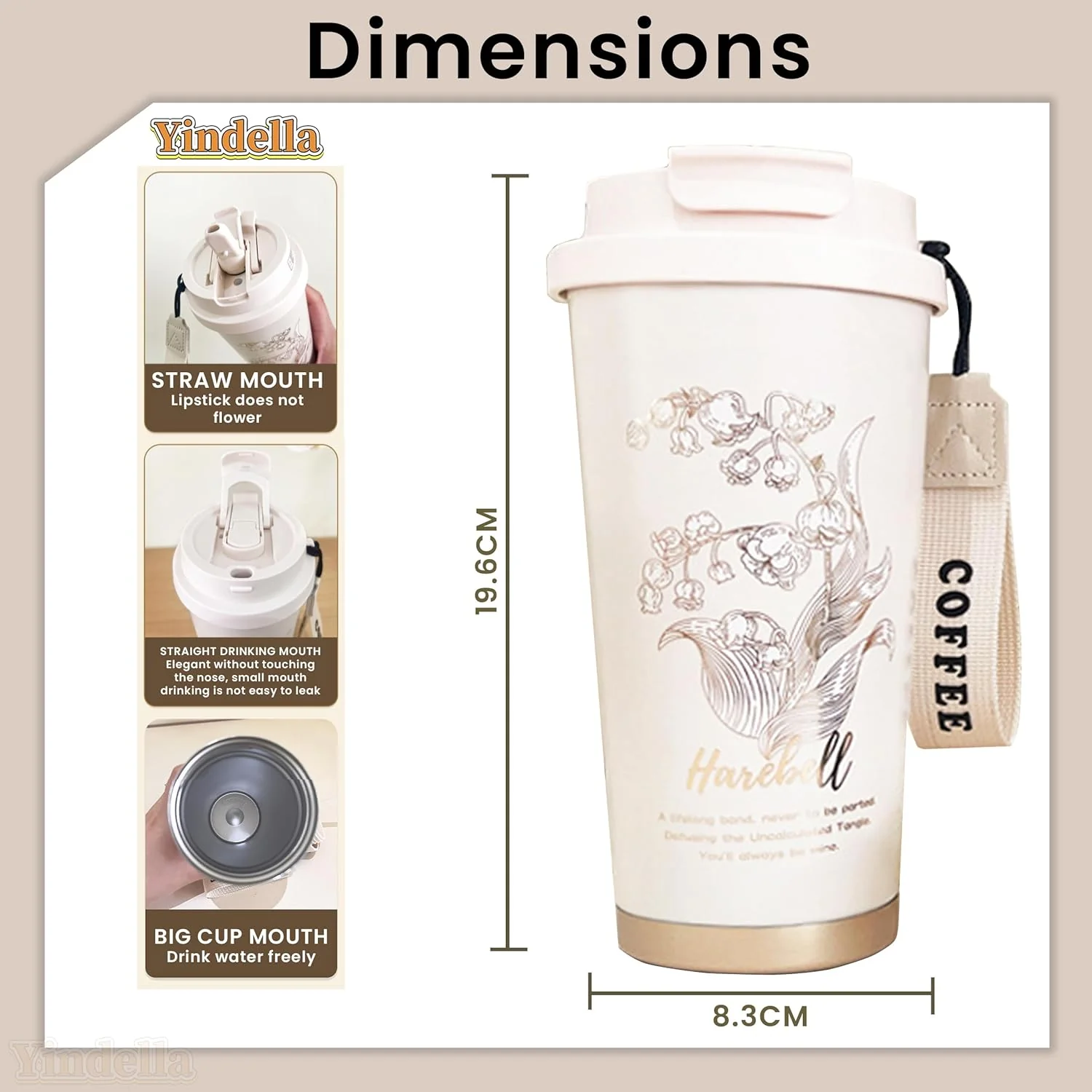 Stainless Steel Coffee Mug (SA2510-080) - Image 5