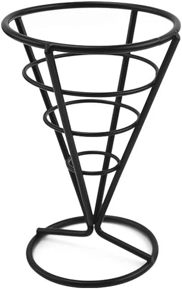 Stainless Steel Tower Snack Basket5646-Black - Image 3