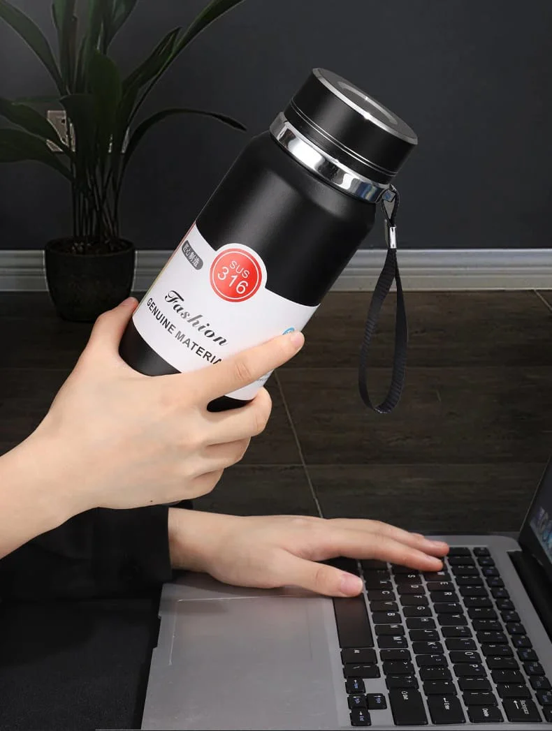 Thermal Water Bottle(SA2408-163)-Black - Image 14