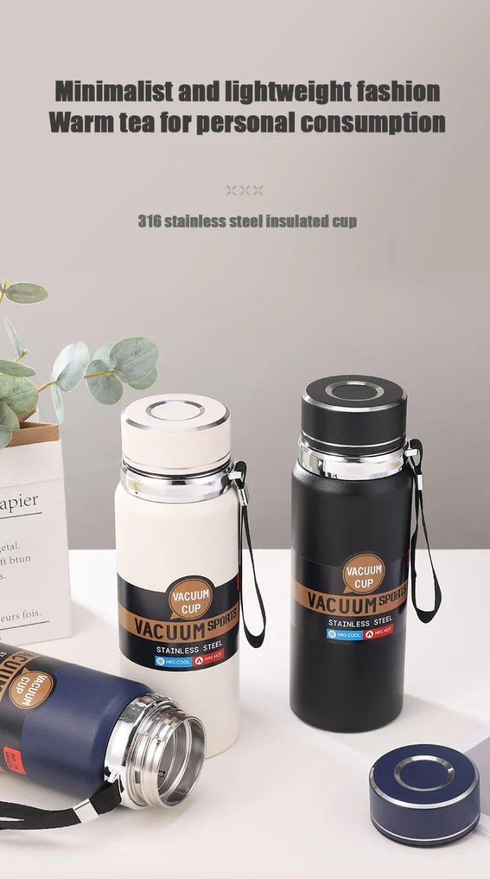 Thermal Water Bottle(SA2408-163)-Black - Image 4