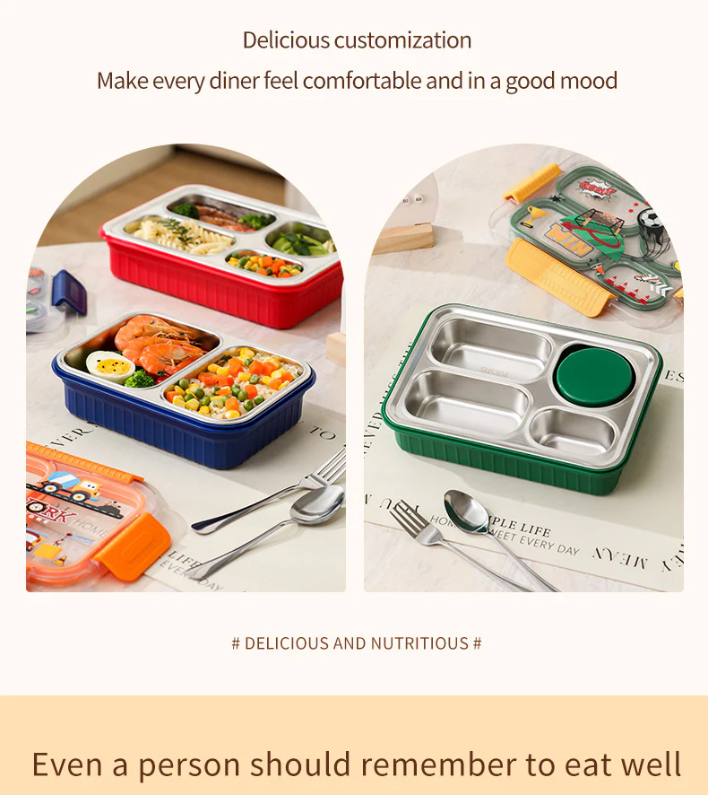 TrioFeast Bento Lunch Box Leak Proof(3 Compartment) -SA2510-057WIN - Image 3