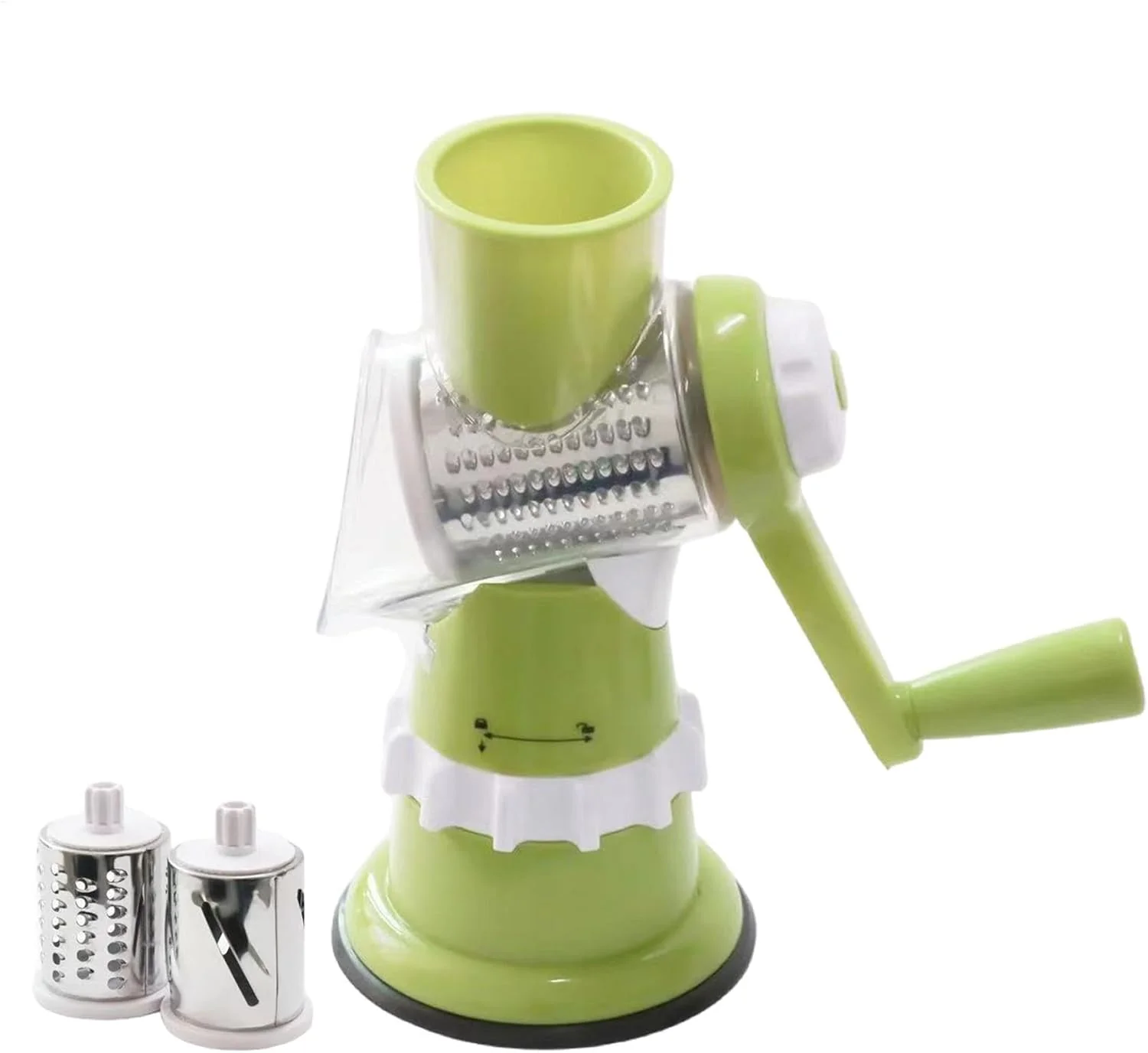 Vegetable Slicer with 3 Interchangeable Blades (SA2510-020)Green - Image 5