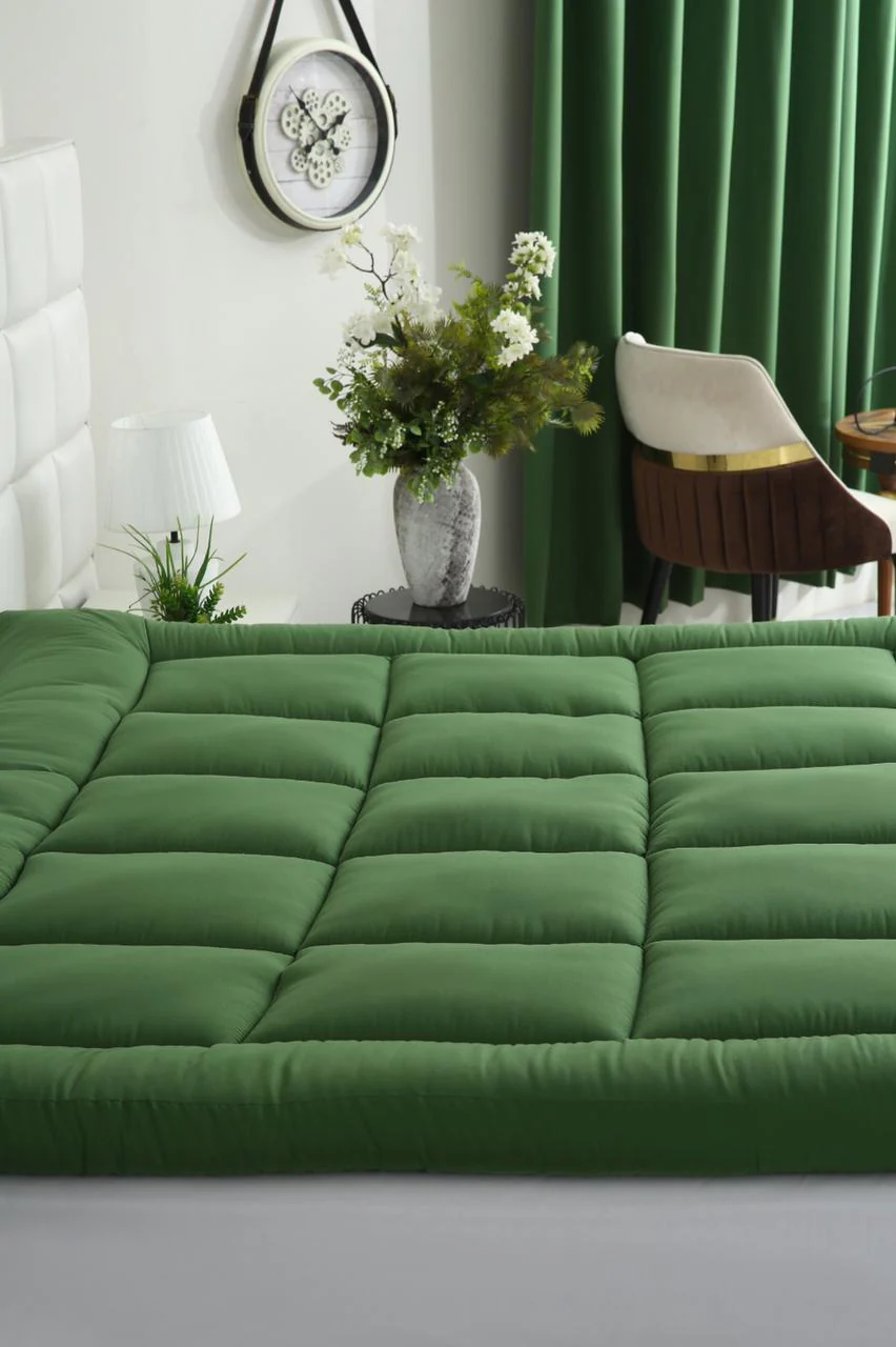 Winter Mattress Topper 700 GSM-Olive - Image 10