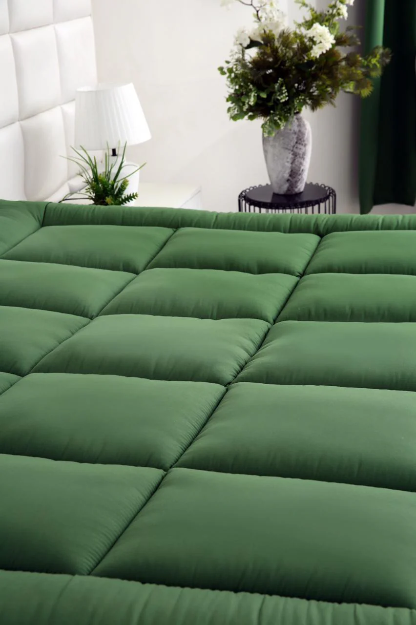 Winter Mattress Topper 700 GSM-Olive - Image 12