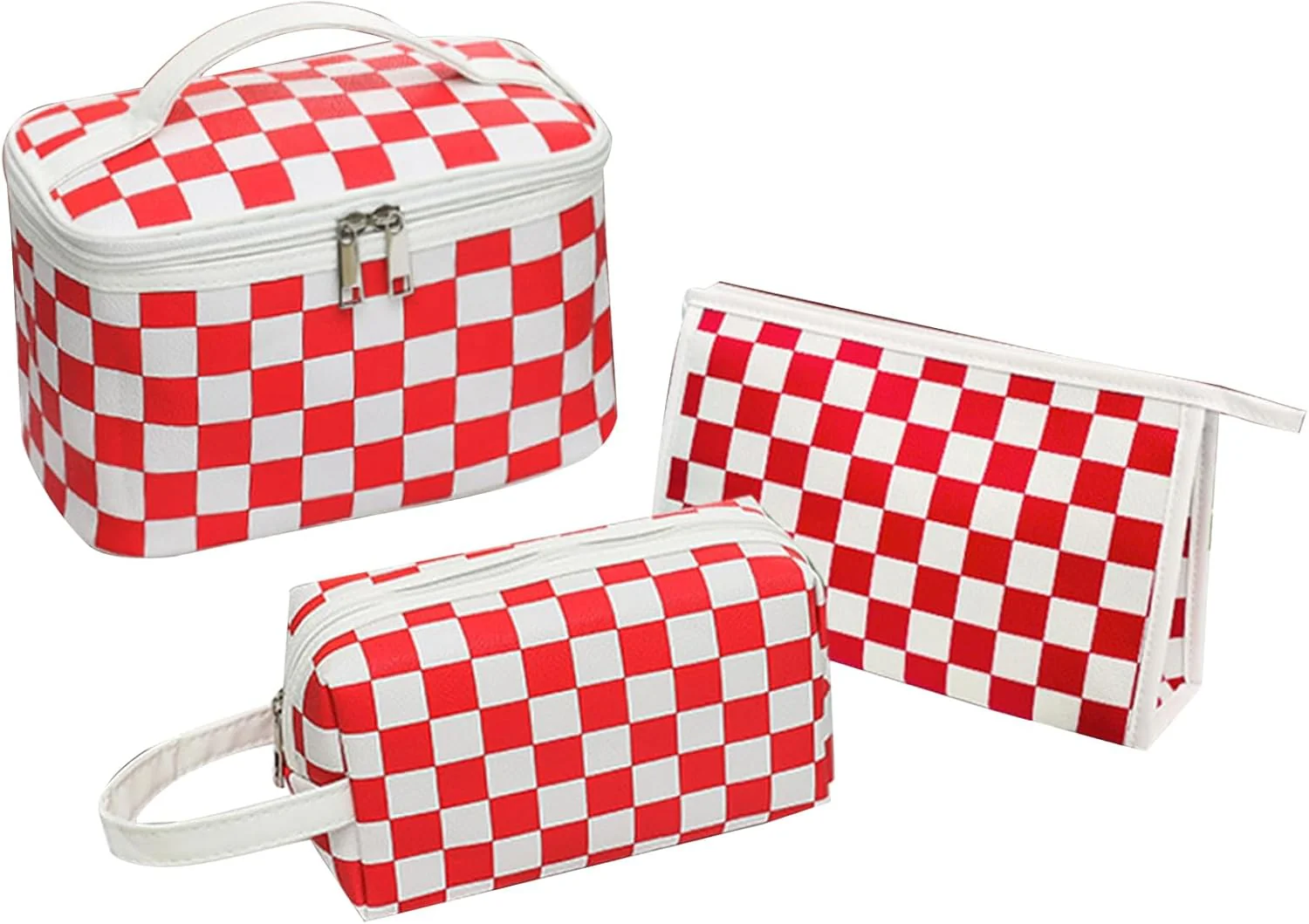 Women Waterproof PU Leather Cosmetic Storage Bags Chess-SA2405-115 - Image 3