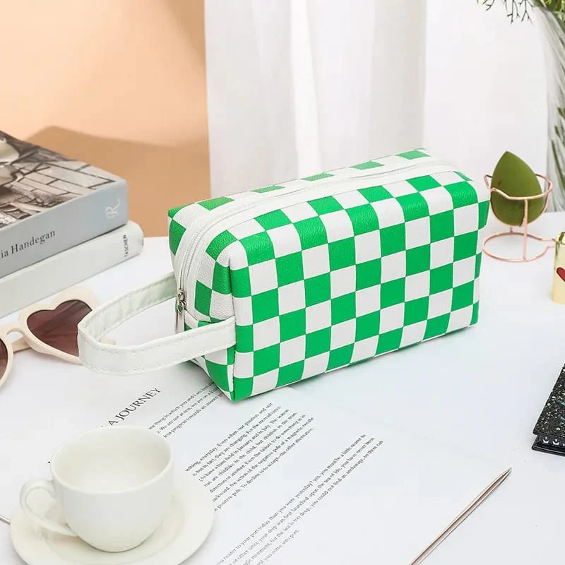 Women Waterproof PU Leather Cosmetic Storage Bags Chess-SA2405-115 - Image 8