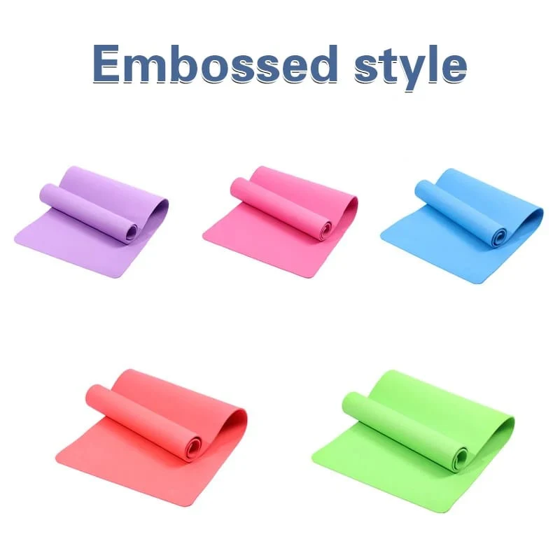 Yoga mat for Exercise and Fitness-Green 5744 (SA2553-14) - Image 4