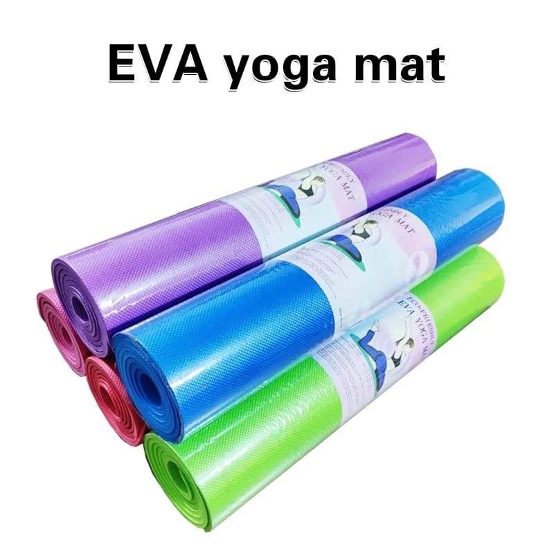 Yoga mat for Exercise and Fitness-Green 5744 (SA2553-14) - Image 5