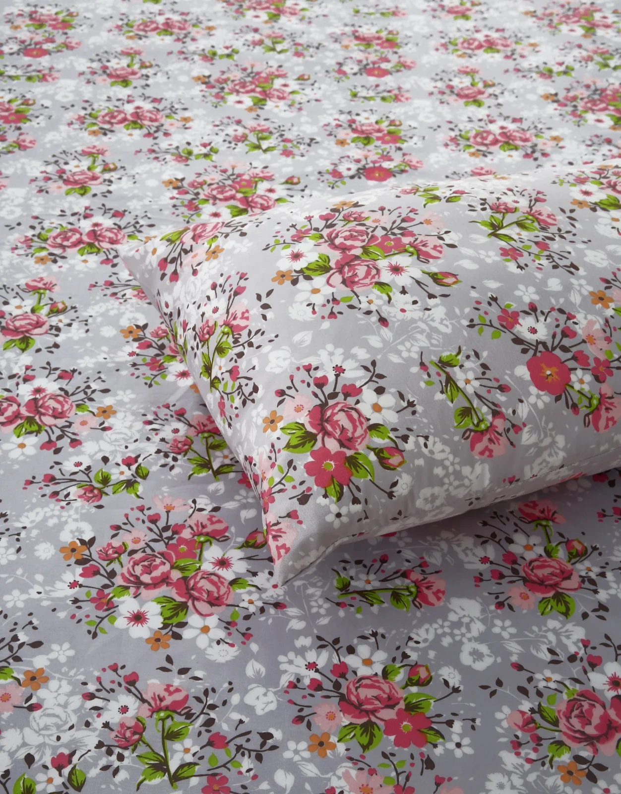 Zipper Mattress Cover Printed-Morning Glory - Image 3