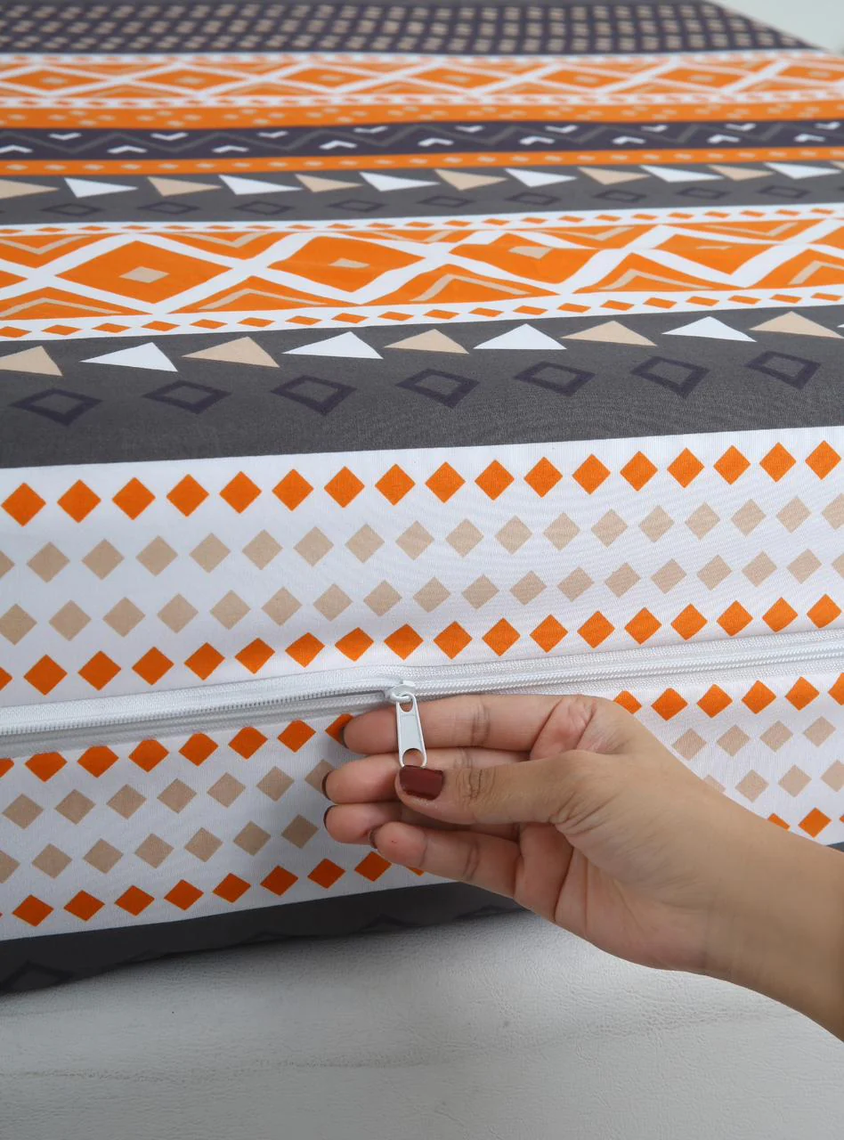 Zipper Mattress Cover Printed-Mexican Style - Image 2