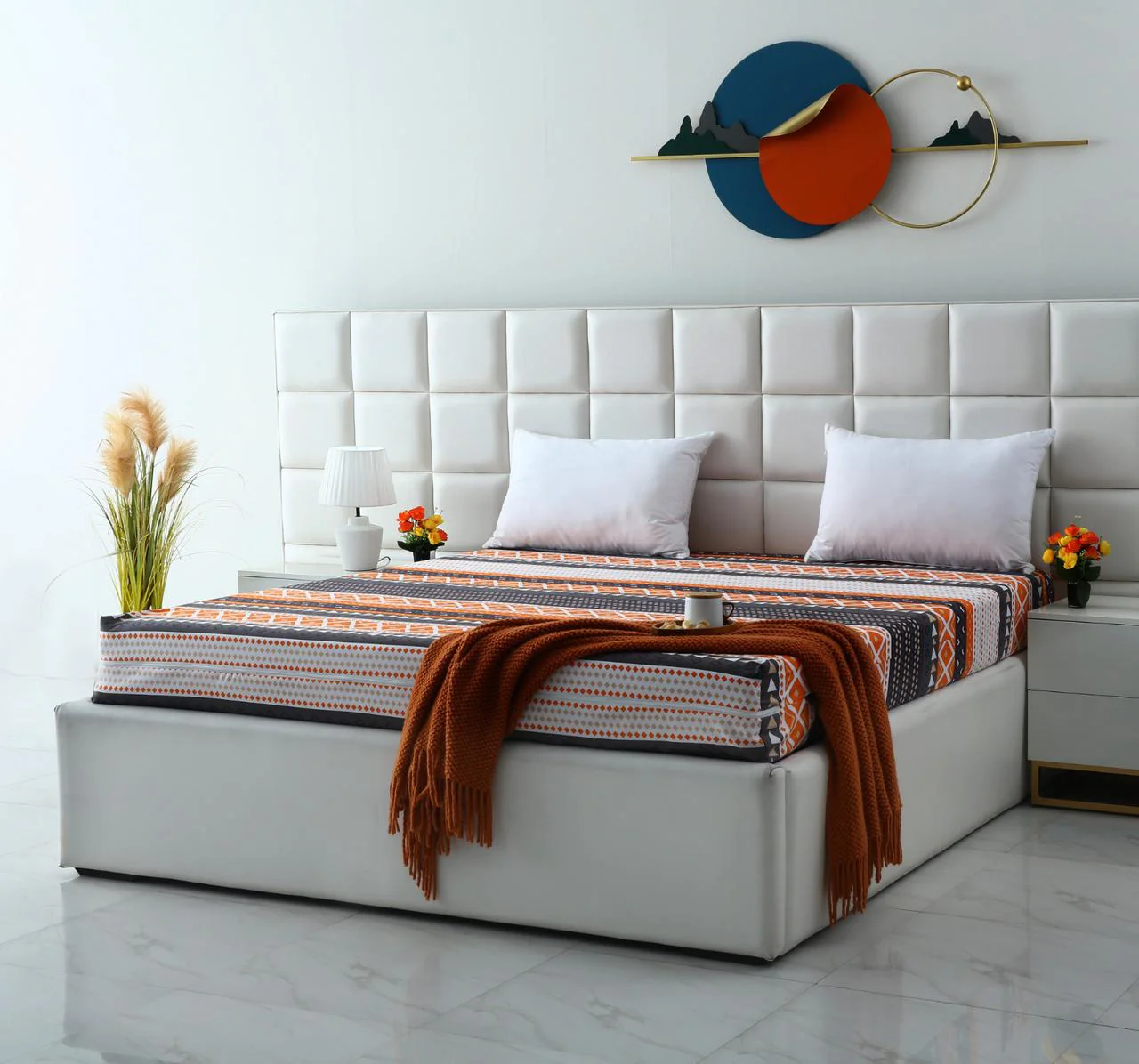 Zipper Mattress Cover Printed-Mexican Style - Image 5